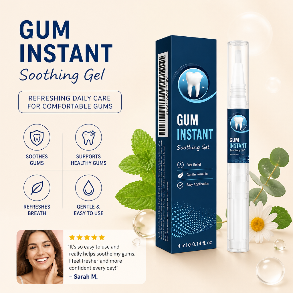 Gum Soothing Gel – Refreshing Daily Care For Comfortable Gums
