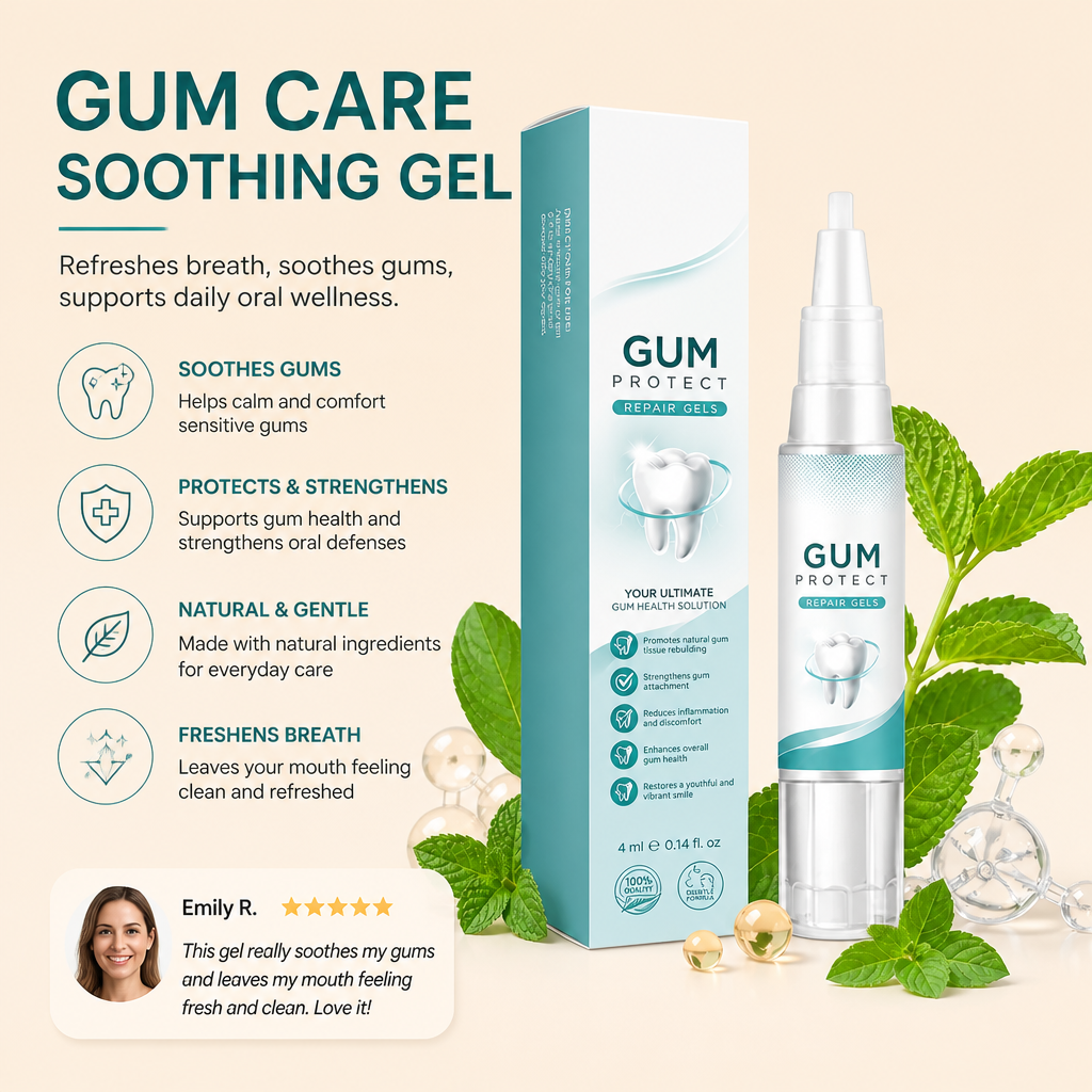 Gum Care Soothing Gel – Refreshing Daily Oral Care Formula