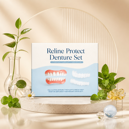 Custom Fit Temporary Denture Set – Natural-Looking Smile Enhancement Solution