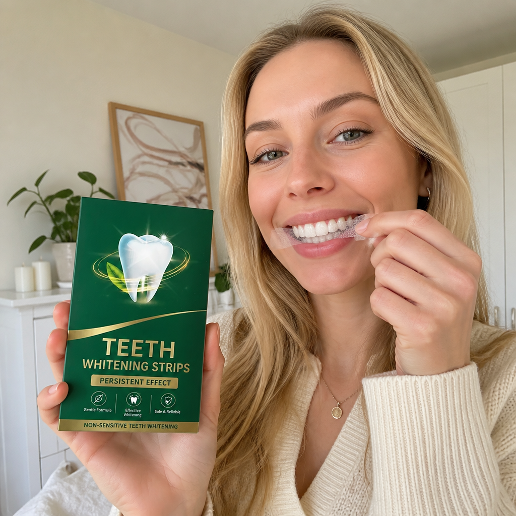 Teeth Whitening Strips – Gentle Brightening For A Fresh Smile