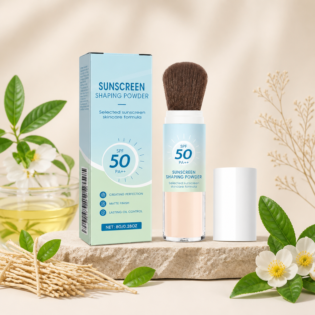 Sunscreen Shaping Powder – Lightweight Matte Finish With Oil Control