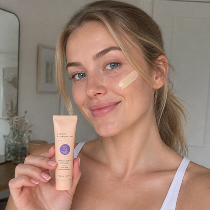 Flawless Coverage Foundation – Lightweight Natural Finish Makeup Base