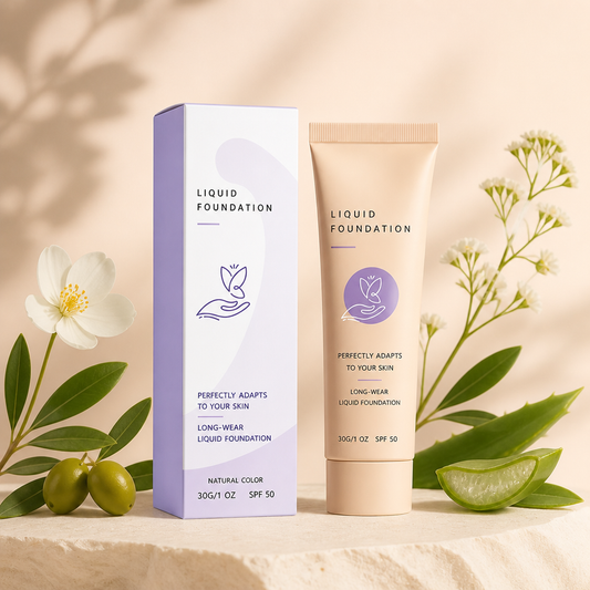 Flawless Coverage Foundation – Lightweight Natural Finish Makeup Base