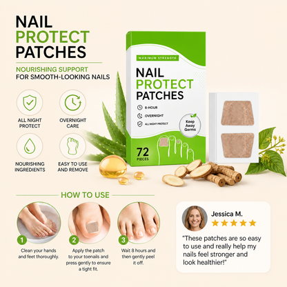 Toenail Care Patch – Nourishing Support For Smooth-Looking Nails