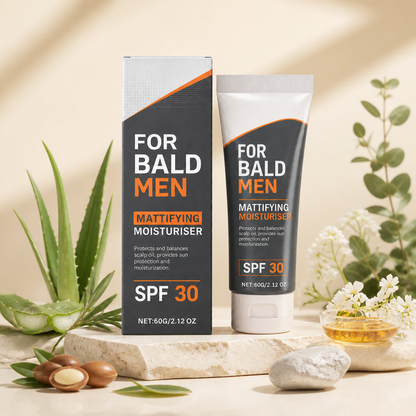 Men's Daily UV Protection Scalp Cream – Lightweight Moisturizing Formula