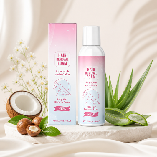 Gentle Hair Removal Spray with Moisturizing Skin Care Formula