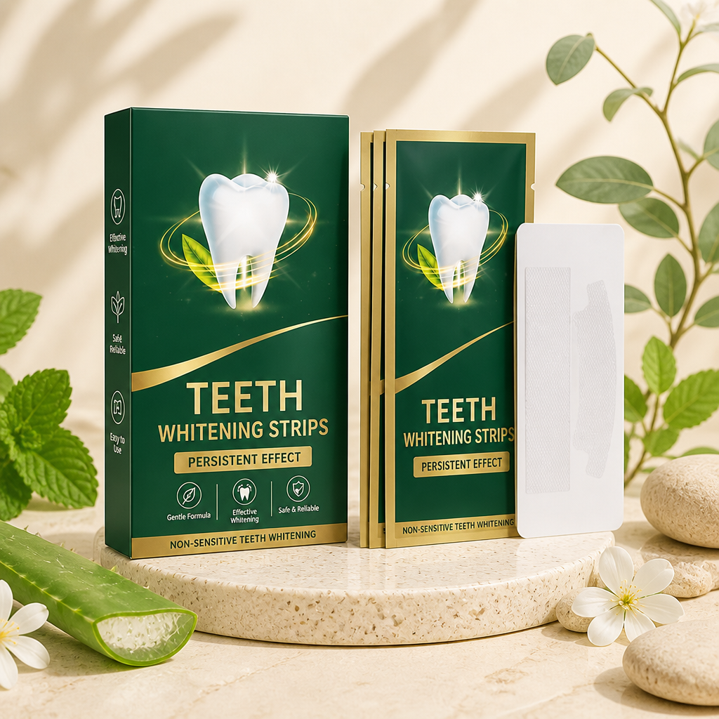Teeth Whitening Strips – Gentle Brightening For A Fresh Smile