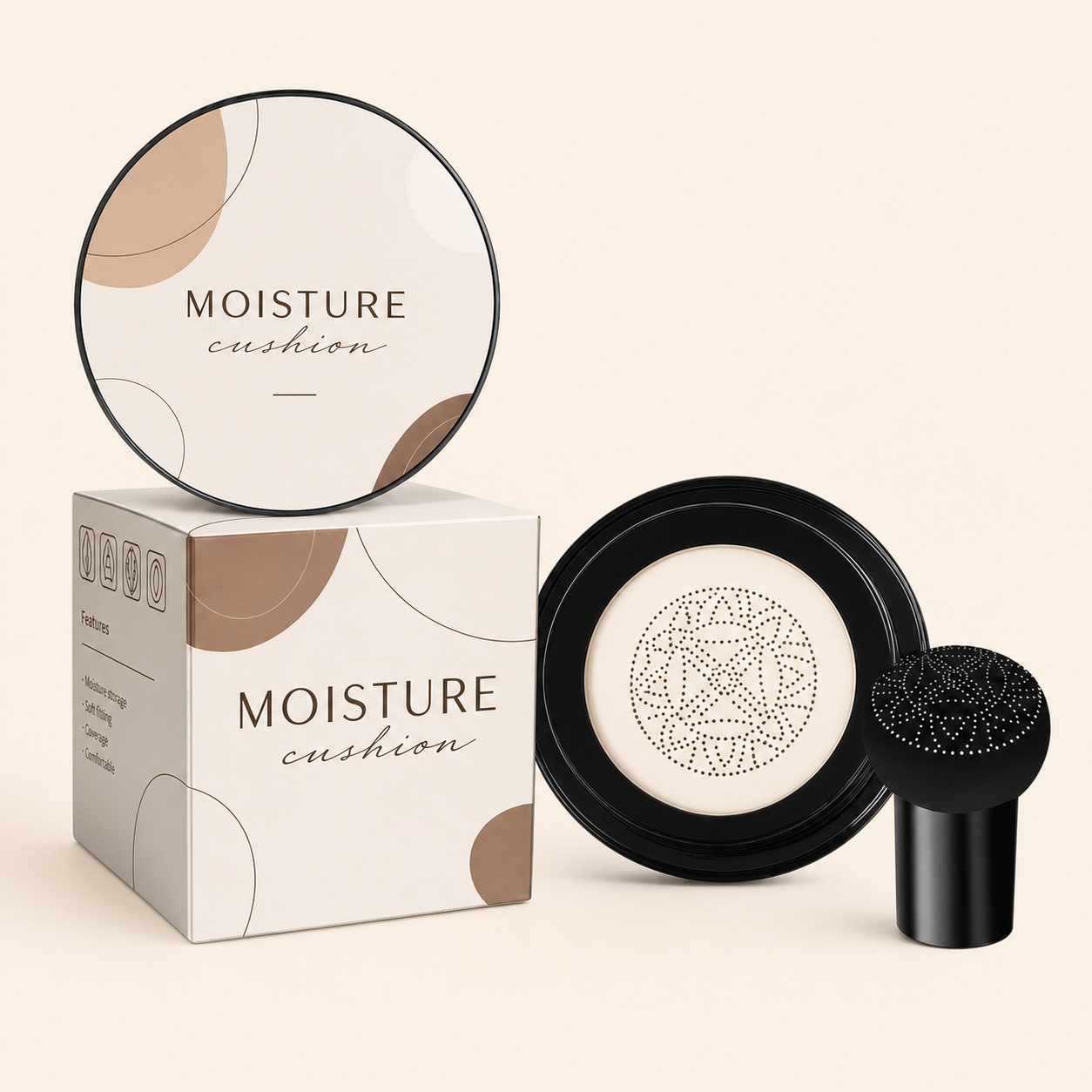 Bionic Cushion Foundation – Lightweight Coverage With Natural Finish