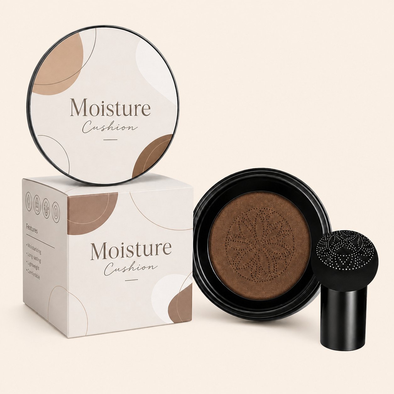 Bionic Cushion Foundation – Lightweight Coverage With Natural Finish