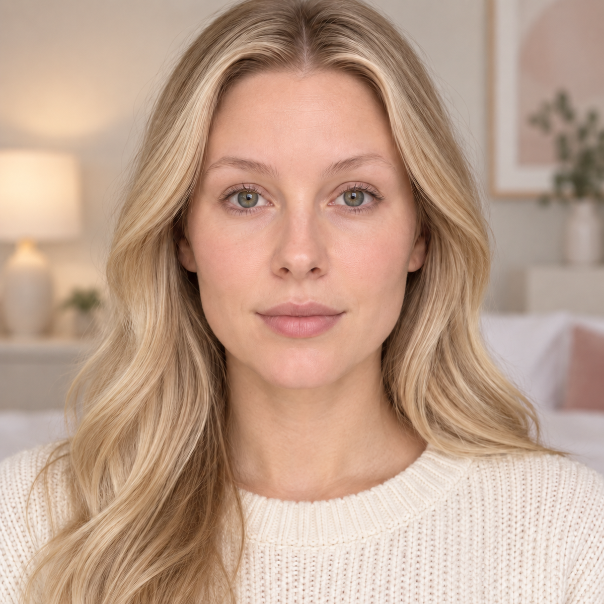 Customer before using the featured Beauty Kiwi product