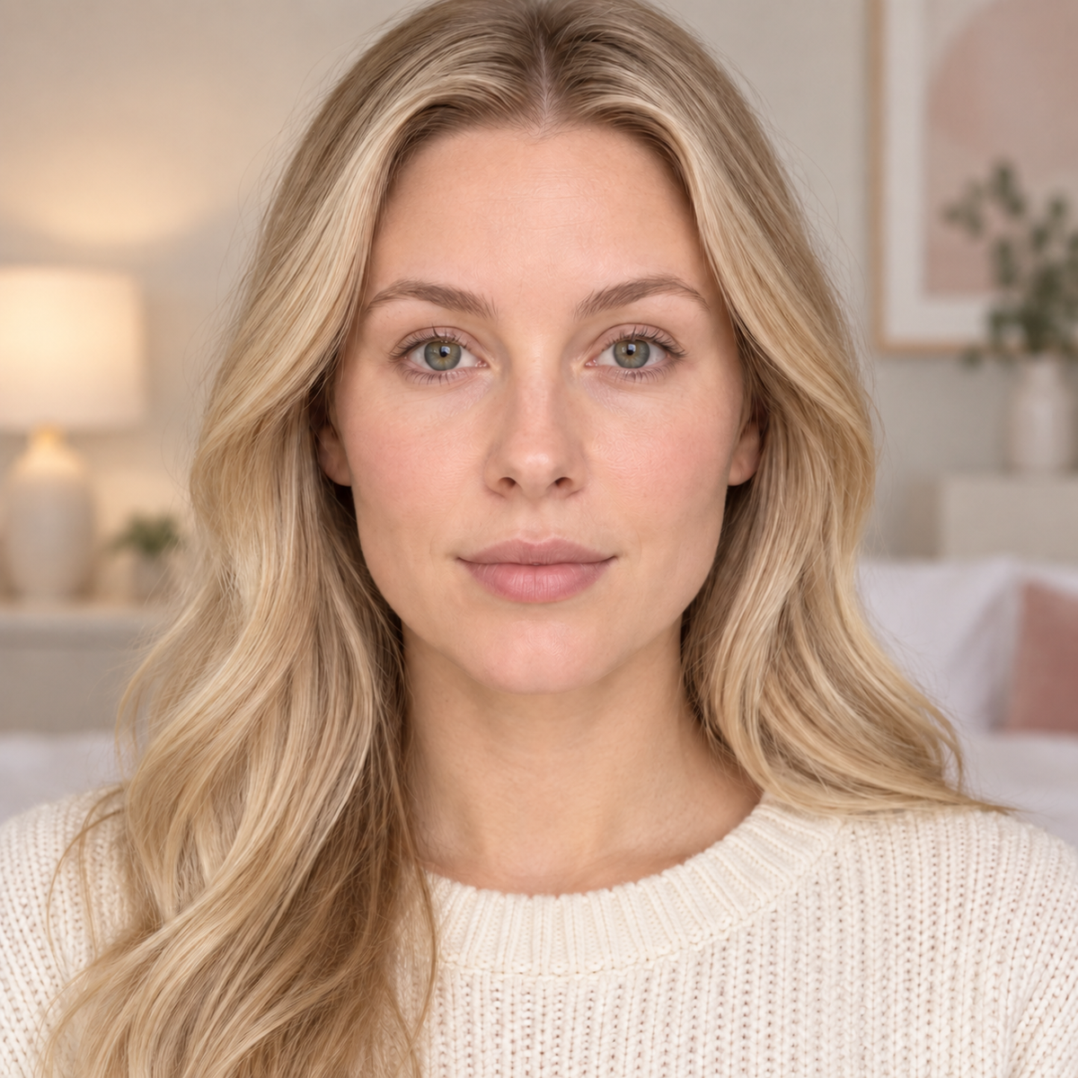 Customer before using the featured Beauty Kiwi product