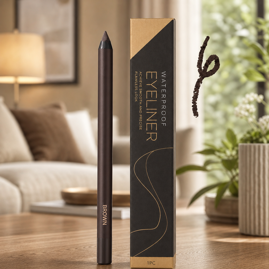 Waterproof Glitter Gel Eyeliner – Long-Lasting Smudge-Proof Color