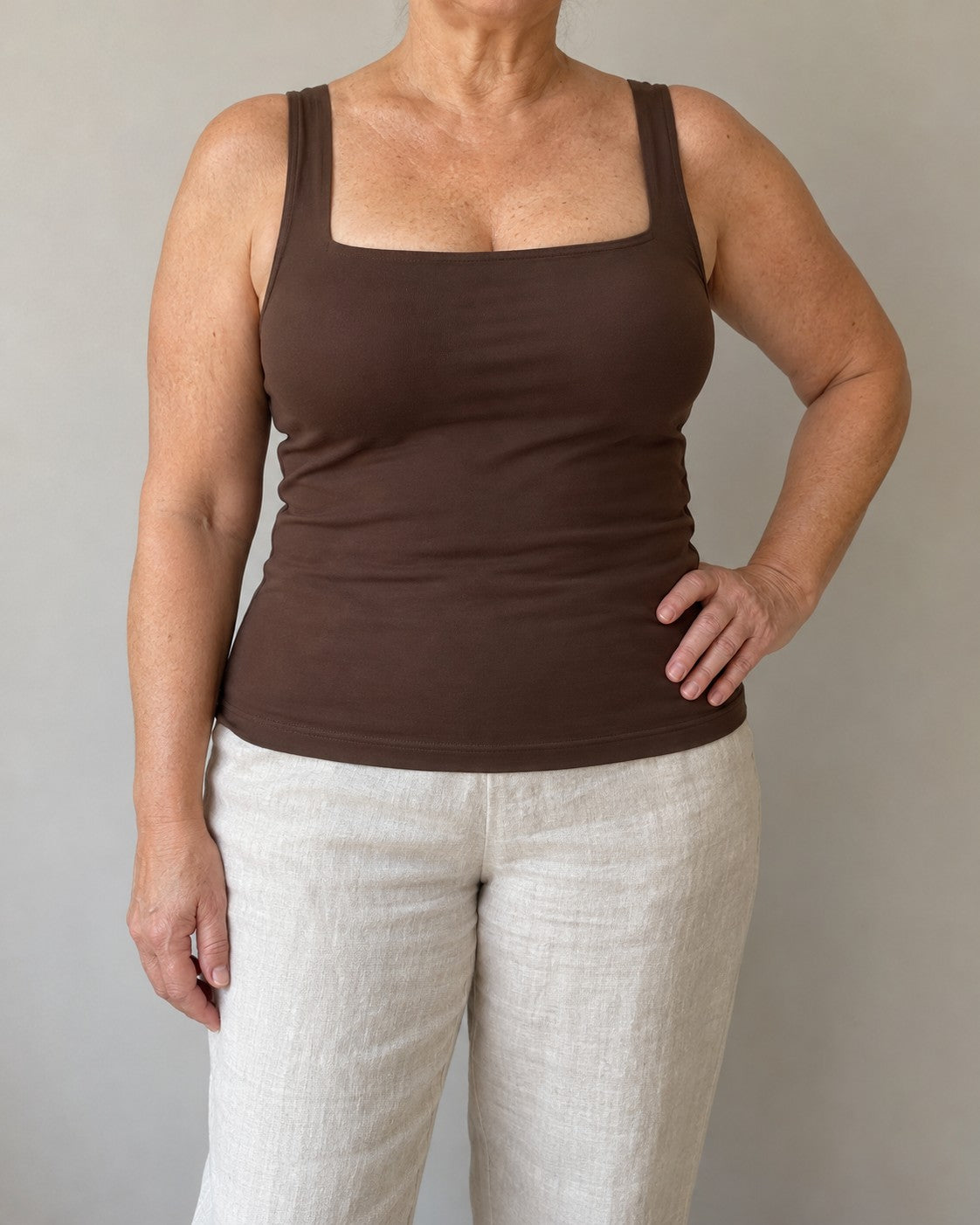 Built-In Bra Comfort Shaper Tank