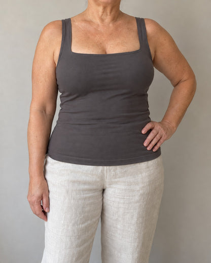 Built-In Bra Comfort Shaper Tank