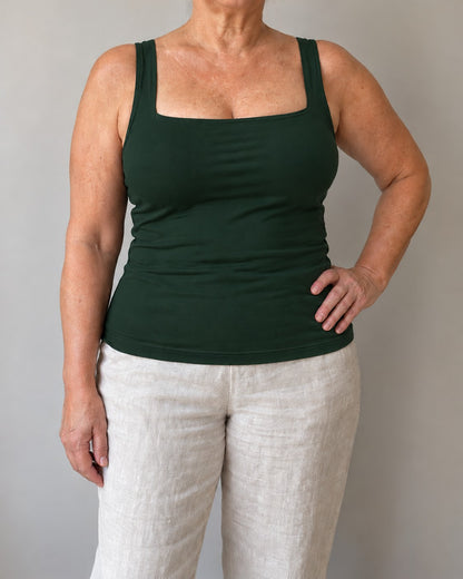 Built-In Bra Comfort Shaper Tank