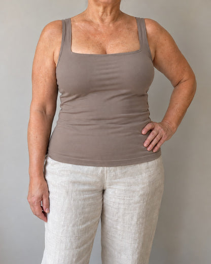 Built-In Bra Comfort Shaper Tank