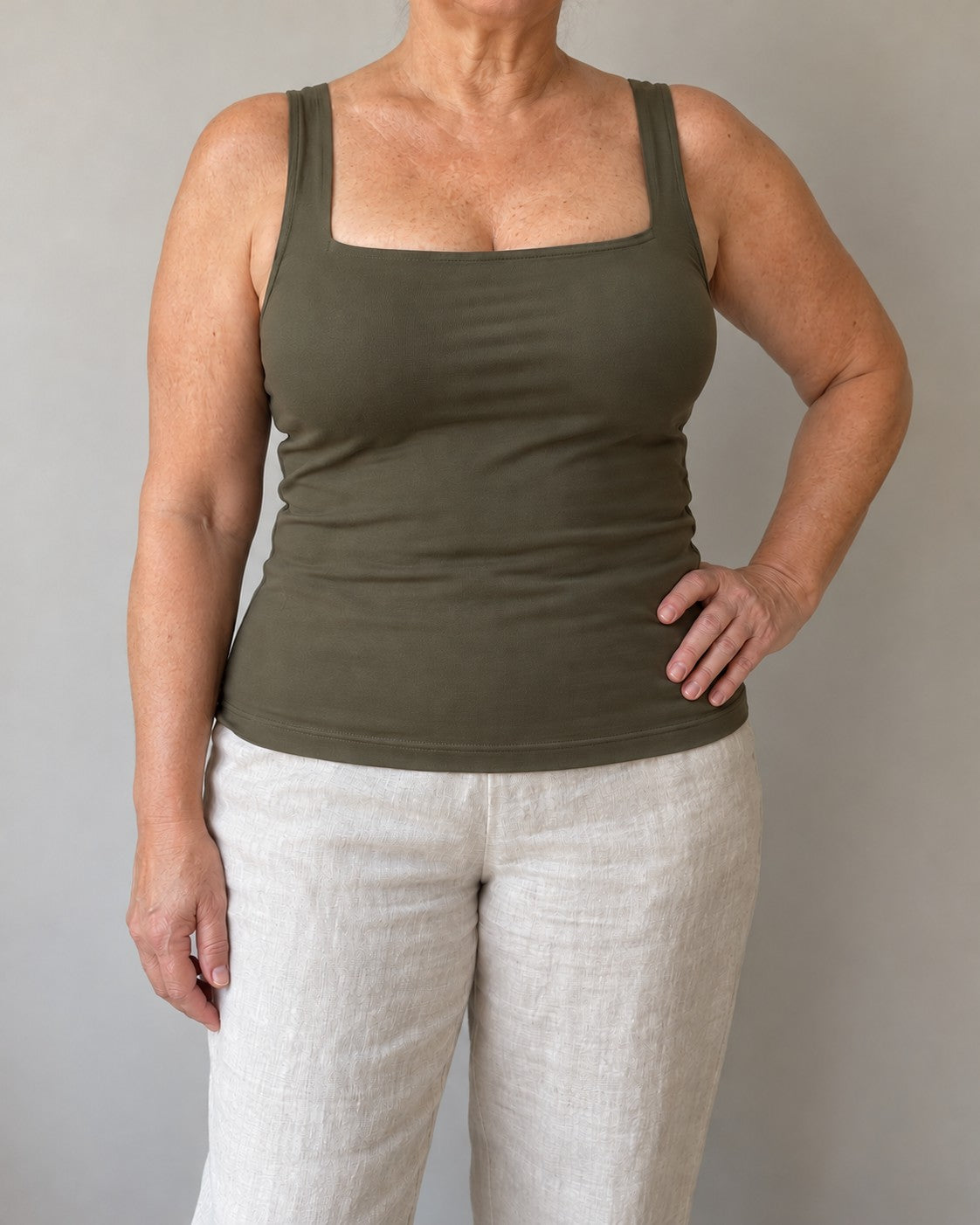 Built-In Bra Comfort Shaper Tank