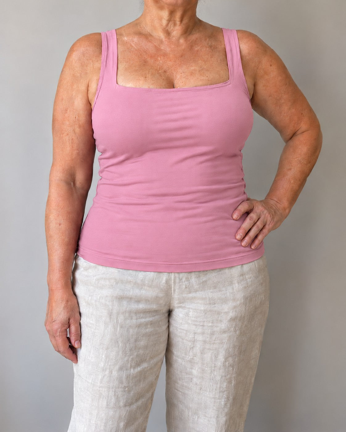 Built-In Bra Comfort Shaper Tank
