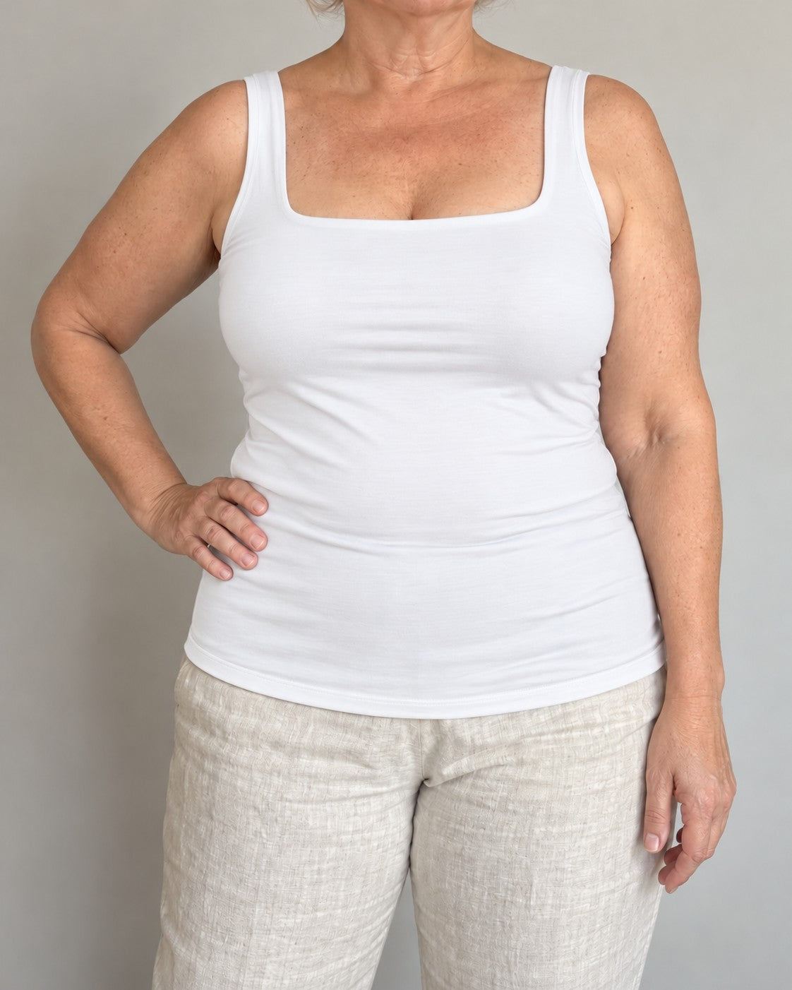 Built-In Bra Comfort Shaper Tank