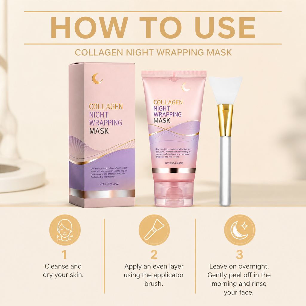 Korean Collagen Night Wrapping Mask