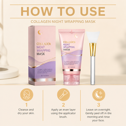 Korean Collagen Night Wrapping Mask