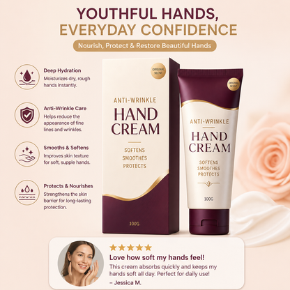 Retinol Anti-Aging Hand Cream with Vitamins