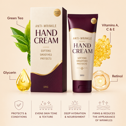Retinol Anti-Aging Hand Cream with Vitamins