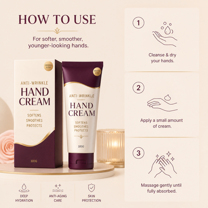 Retinol Anti-Aging Hand Cream with Vitamins