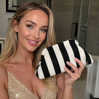 Stylish Knitted Makeup Bag