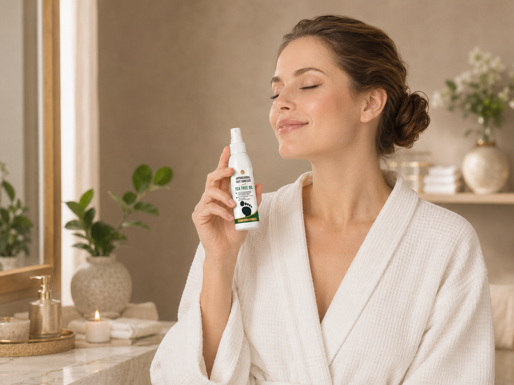 Tea Tree Oil Foot Sanitiser first use expectation