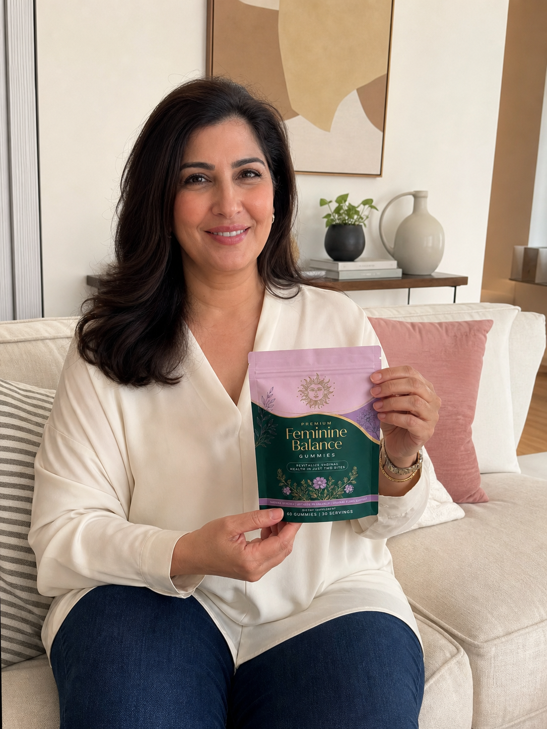 Feminin Gummies featured in a Beauty Kiwi lifestyle moment