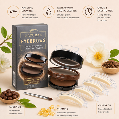 Natural Brows Stamp Kit - Perfect Brows in 5 Seconds
