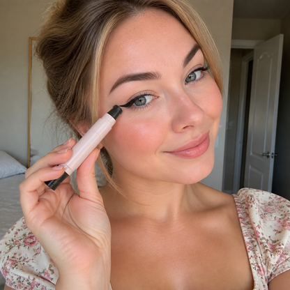 Waterproof Double-Ended Winged Eyeliner Stamp for Perfect Symmetry