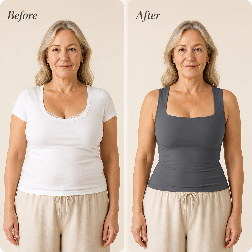 Built-In Bra Comfort Shaper Tank