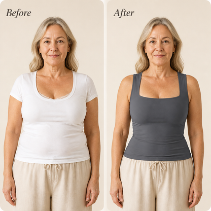 Built-In Bra Comfort Shaper Tank
