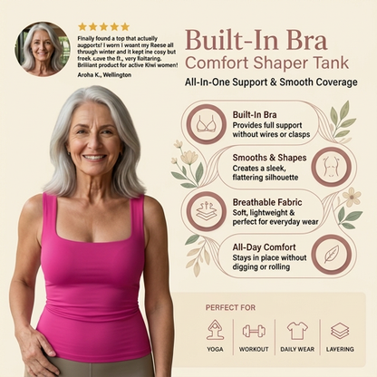 Built-In Bra Comfort Shaper Tank